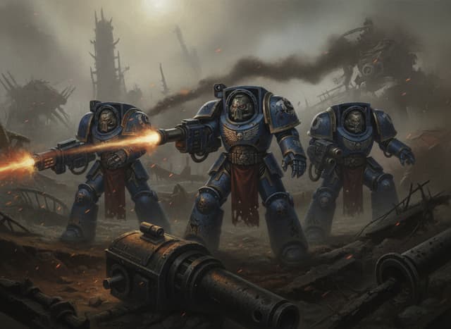 Fulmentarus Terminator Strike Squad — unit artwork