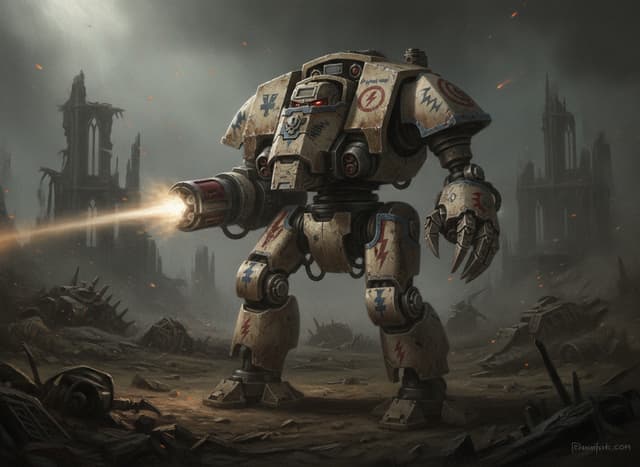 Contemptor Dreadnought — Warhammer wallpaper
