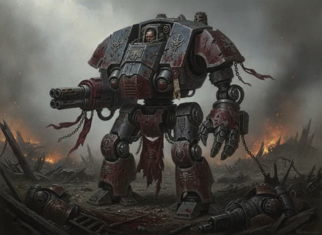 Contemptor Dreadnought — unit artwork