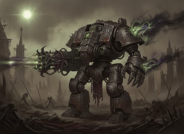 Mhara Gal Ordnance Dreadnought — unit artwork