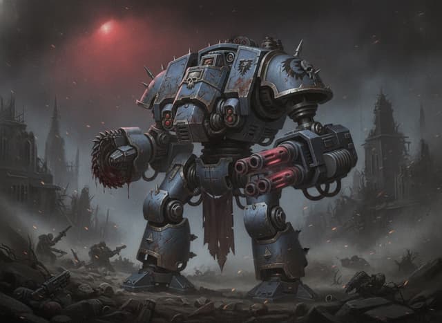 Contemptor Dreadnought — Warhammer wallpaper