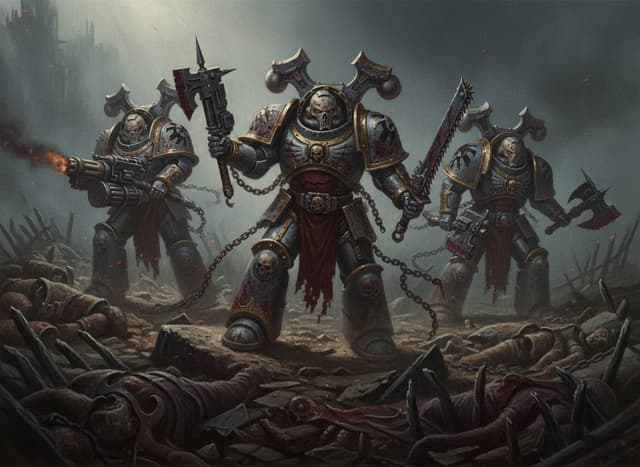 Red Butchers — Warhammer wallpaper