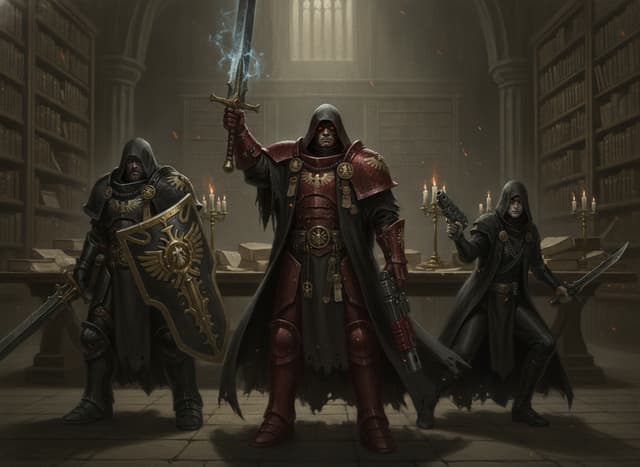Crusaders — Warhammer wallpaper
