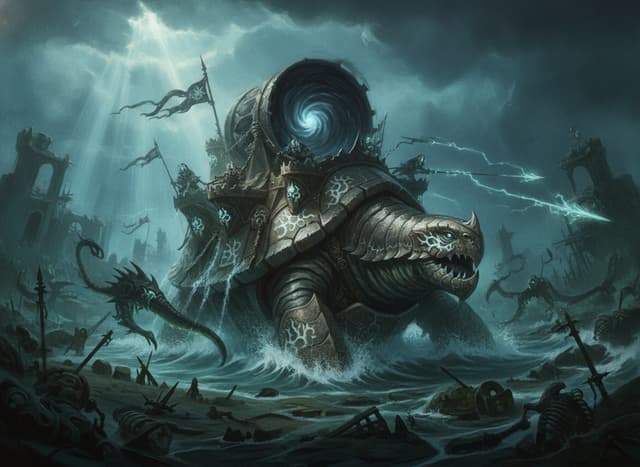 Akhelian Leviadon — Warhammer wallpaper