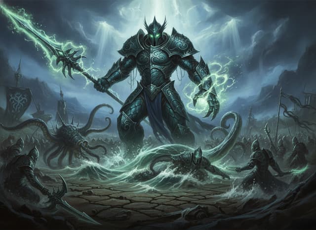 Eidolon of Mathlann, Aspect of the Storm — Warhammer wallpaper