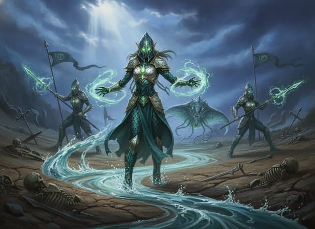 Isharann Tidecaster — Warhammer wallpaper