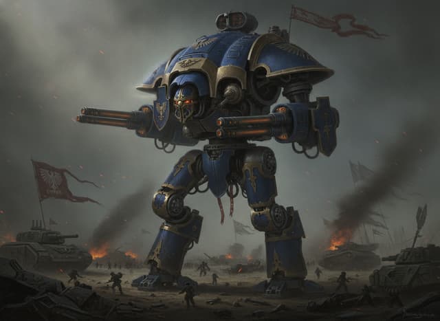 Acastus Knight Porphyrion — Warhammer wallpaper