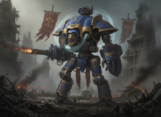Knight Warden — Warhammer wallpaper