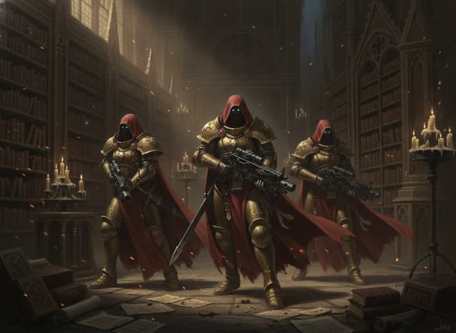 Sisters of Silence Prosecutors — Warhammer wallpaper