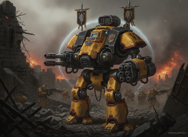 Legion Deredeo Dreadnought — unit artwork