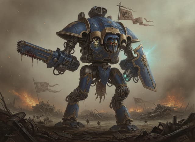 Armiger Warglaive — Warhammer wallpaper
