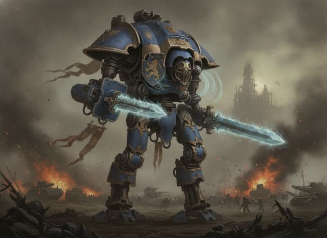 Knight Paladin — Warhammer wallpaper