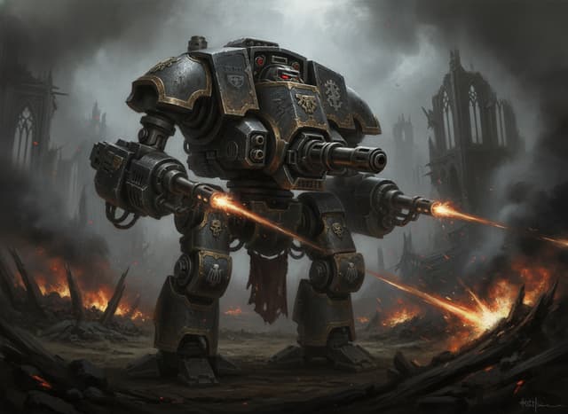 Legion Deredeo Dreadnought — Warhammer wallpaper