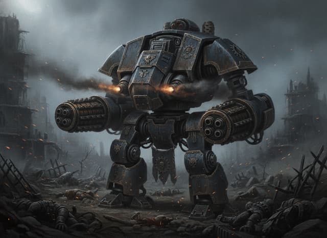 Legion Leviathan Dreadnought — Warhammer wallpaper