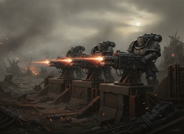 Legion Rapier Weapons Battery — Warhammer wallpaper