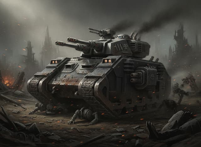 Legion Sicaran Battle Tank — Warhammer wallpaper
