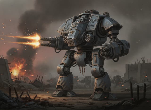Legion Deredeo Dreadnought — unit artwork