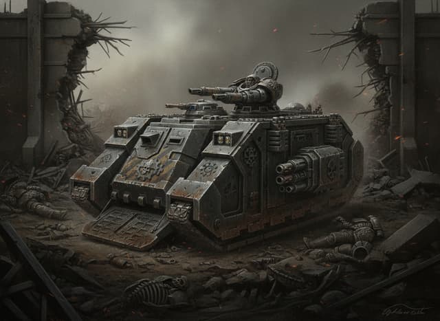 Legion Land Raider Proteus — unit artwork