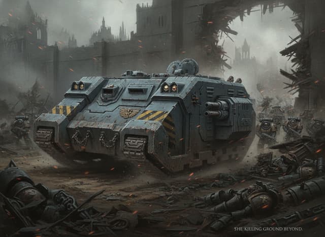 Legion Spartan Assault Tank — Warhammer wallpaper