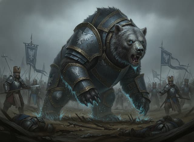 Elemental War Bear — Warhammer wallpaper
