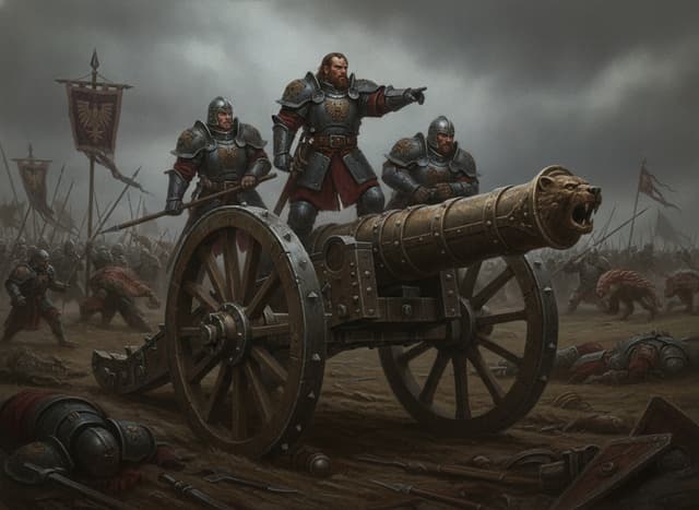 Great Cannon — Warhammer wallpaper