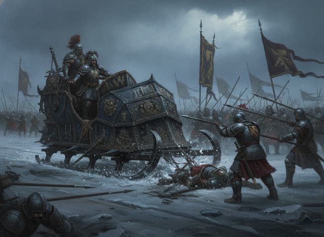 War Sleigh — Warhammer wallpaper