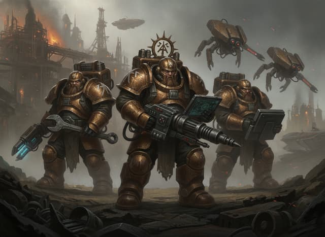Brôkhyr Iron-master — unit artwork