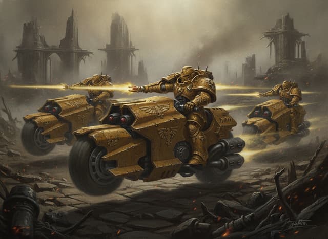 Agamatus Jetbike Squadron — Warhammer wallpaper