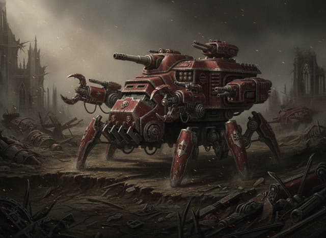 Macrocarid Explorator — Warhammer wallpaper