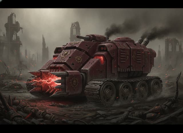 Triaros Armoured Conveyer — Warhammer wallpaper