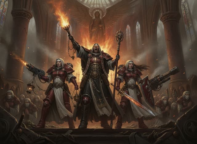 Ministorum Priest — Warhammer wallpaper