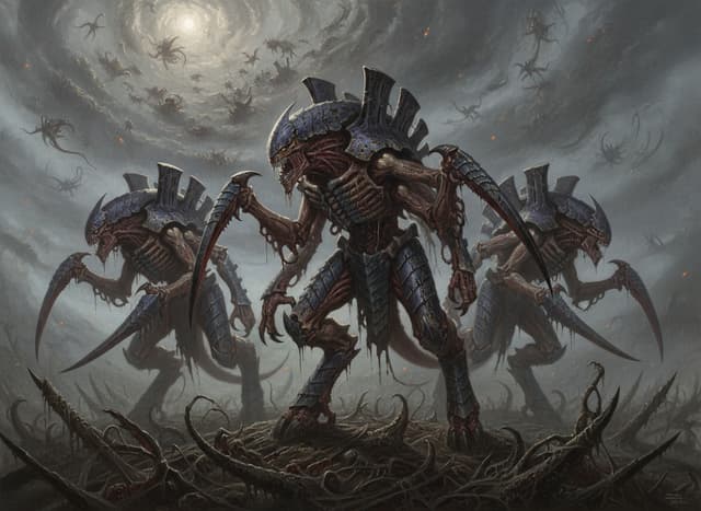 Tyranid Warriors — Warhammer wallpaper