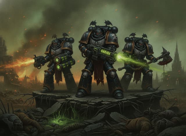 Legion Destroyer Squad — Warhammer wallpaper