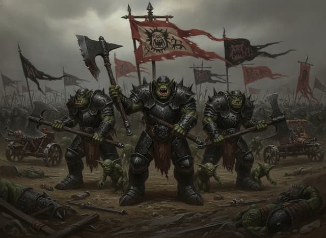 Black Orcs — unit artwork