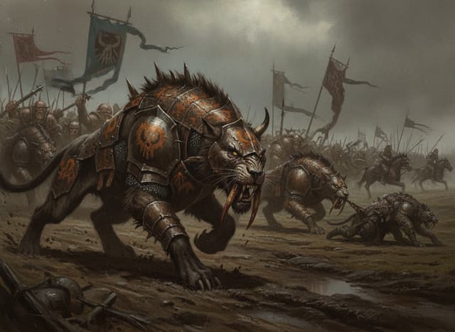 Sabretusk Pack — Warhammer wallpaper