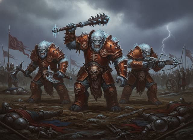 Yhetees — Warhammer wallpaper