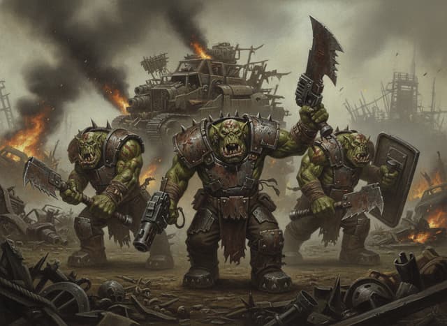 Ork Boyz — Warhammer wallpaper