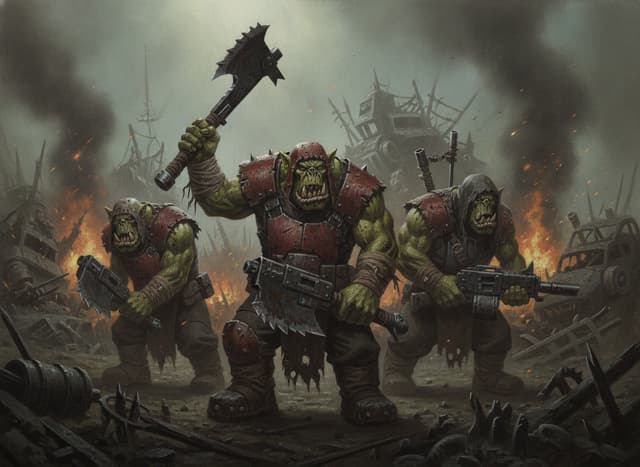 Ork Kommandos — Warhammer wallpaper