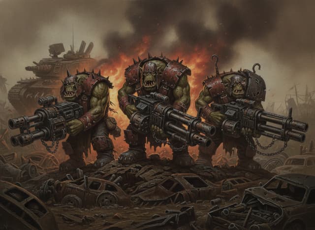 Ork Lootas — Warhammer wallpaper
