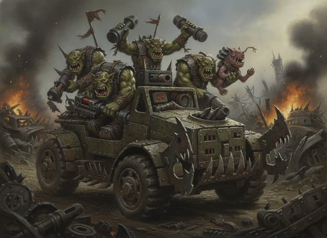 Ork Tankbustas — Warhammer wallpaper
