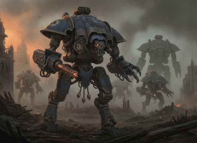 Moirax War-dog Armiger — Warhammer wallpaper