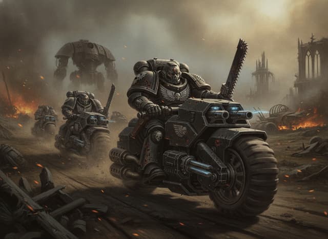 Legion Outrider Squad — unit artwork