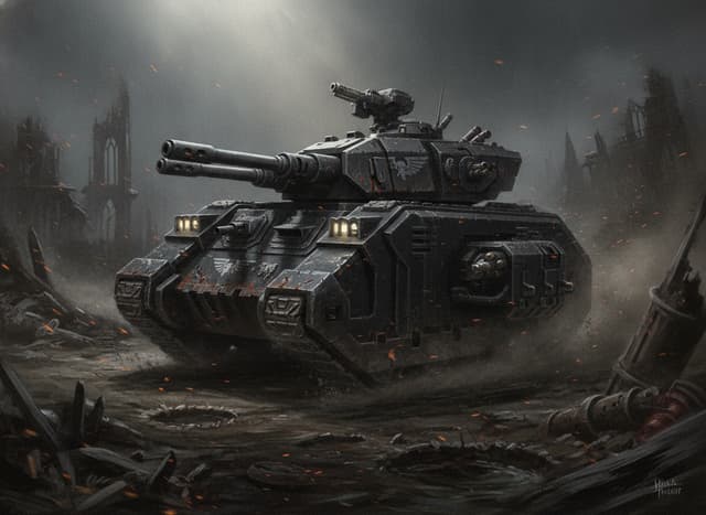 Legion Sicaran Battle Tank — unit artwork