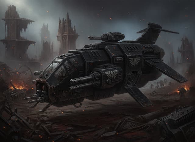 Legion Storm Eagle Gunship — unit artwork