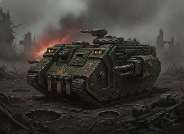 Legion Land Raider Proteus — Warhammer wallpaper