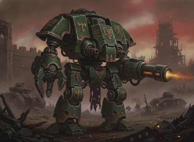 Legion Leviathan Dreadnought — Warhammer wallpaper