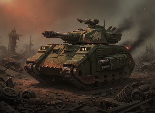 Legion Sicaran Battle Tank — Warhammer wallpaper