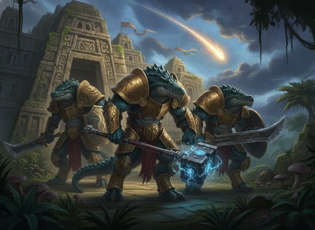 Kroxigor — Warhammer wallpaper