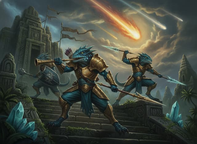 Skink Cohort — Warhammer wallpaper