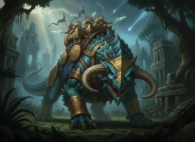 Stegadon — Warhammer wallpaper
